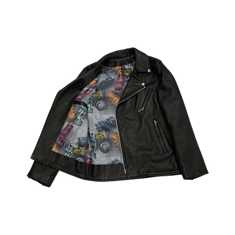 バンソン リュウジカミヤマ ダブルライダースジャケット USA製 20AW