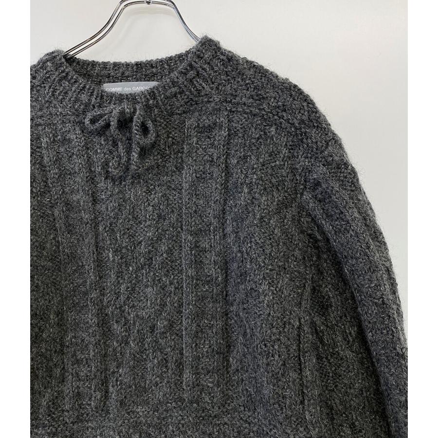 コムデギャルソンオム ケーブル編みニット セーター 99aw メンズ SIZE 