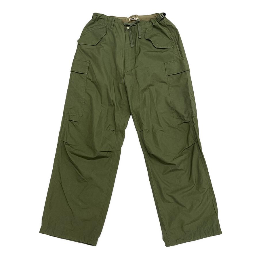 オーラリー パンツ 17ss WASHED FINX RIPSTOP FIELD PANTS メンズ SIZE 
