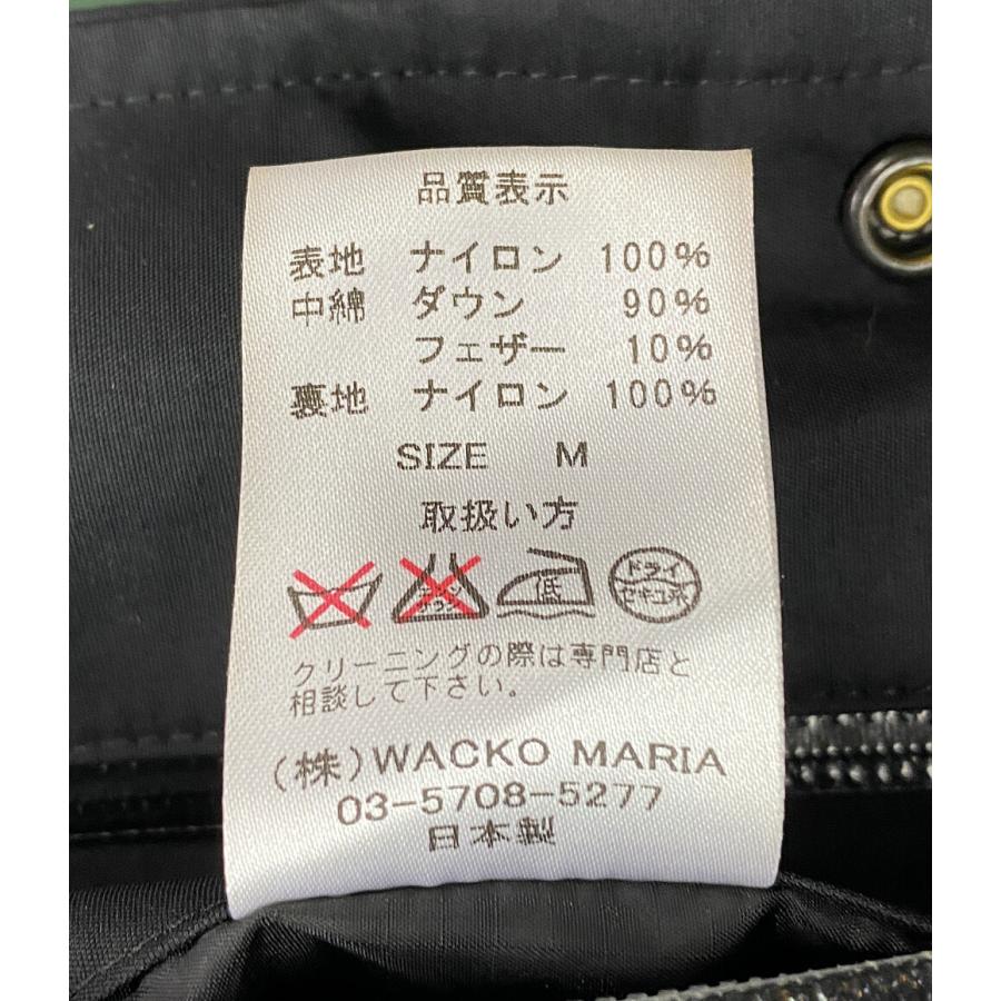 ワコマリア ダウンベスト ブラック メンズ SIZE M WACKO MARIA 中古