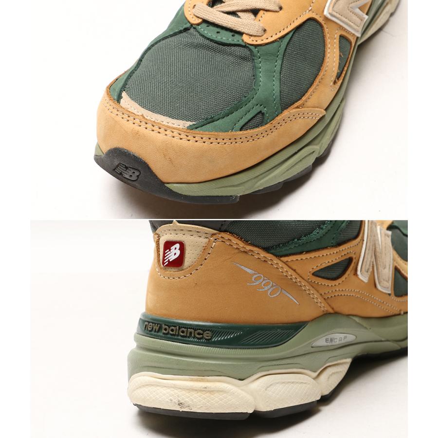 NEW BALANCE / ローカットスニーカー/27.5cm/GRN/M990WG3 ニューバランス スニーカー Brown Charcoal M990WG3 メンズ SIZE 27.5