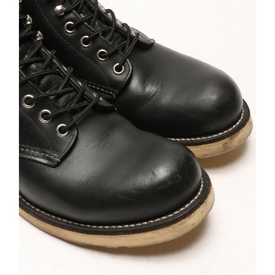 レッドウィング D 8165 セッターブーツ ブラック メンズ SIZE 8 RED