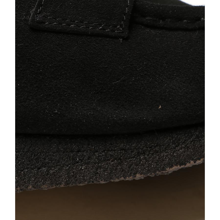 クラークス スエード ローファー ブラック メンズ SIZE 27cm Clarks