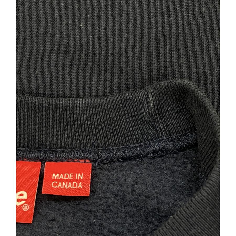 SUPREME ブラック スウェット Lサイズ Supreme SUPREME シュプリーム 18SS ×Lacoste Crewneck SH8513
