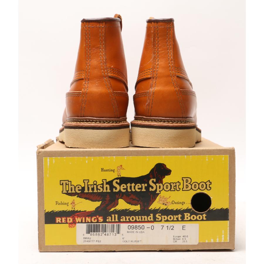 RED WING Irish Setter Sport Boot 犬タグ RED WINGアイリッシュセッタースポーツブーツ.スエード.犬タグ