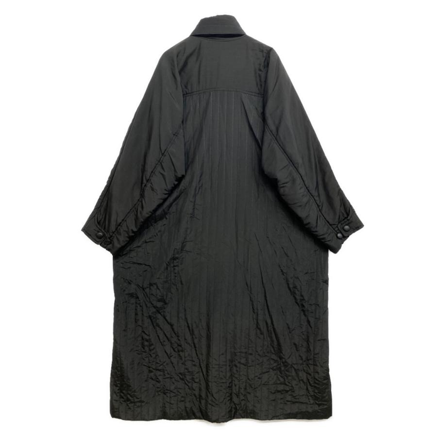 イッセイミヤケ メン 80s 筆タグ ショールカラーコート 中綿