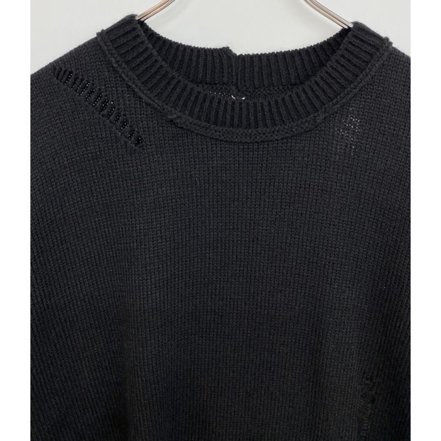 トップス Neighborhood savage crew neck sweater Neighborhood Savage Crewneck Sweat Shirt Black – LESS 17