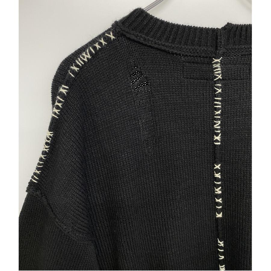 ネイバーフッド ニット SAVAGE CREWNECK SWEATER 24AW メンズ