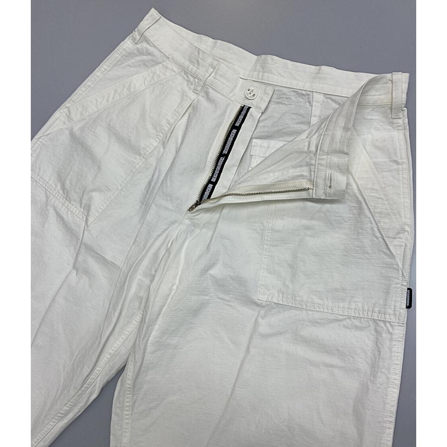 NEIGHBORHOOD（ネイバーフッド） パンツ WIDE BAKER PANTS ホワイト