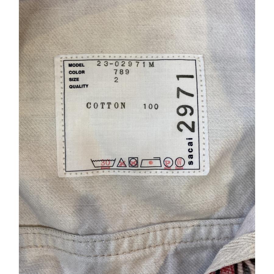 サカイ ブルゾン 総柄 Eric Haze Denim Blouson 23SS 23-02971M メンズ