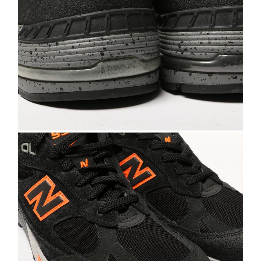 ニューバランス991neo ニューバランス スニーカー 991NEO BLK ORG メンズ SIZE USA8.5 new