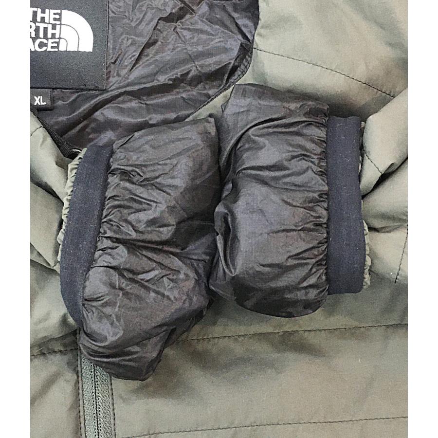 ほぼ試着のみ 秋冬THE NORTH FACE カーキ フード付きジャケット THE NORTH FACE（ザ ノースフェイス） ノーカラージャケット Roundneck