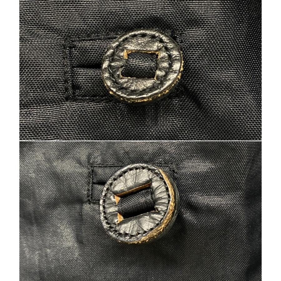 イッセイミヤケ メン コート 80s 筆タグ ナイロンコート ブラック