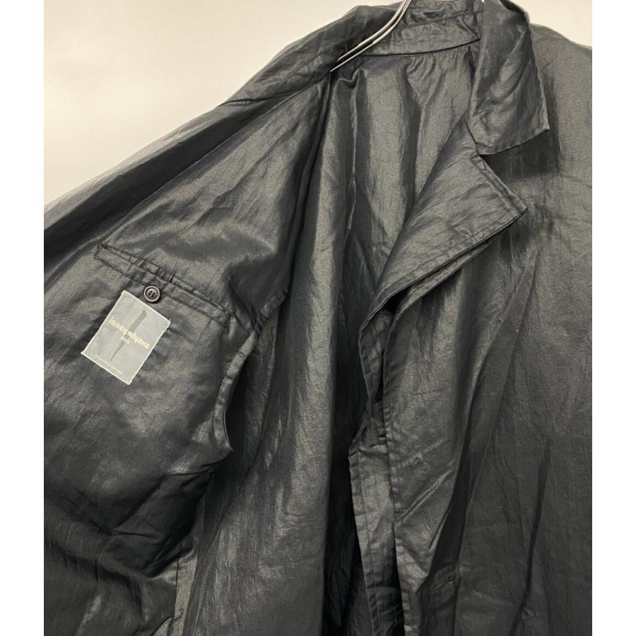 80's ISSEY MIYAKE MEN 筆タグ 綿100% コート イッセイミヤケ メン 80s 筆タグ ショールカラーコート 中綿 メンズ