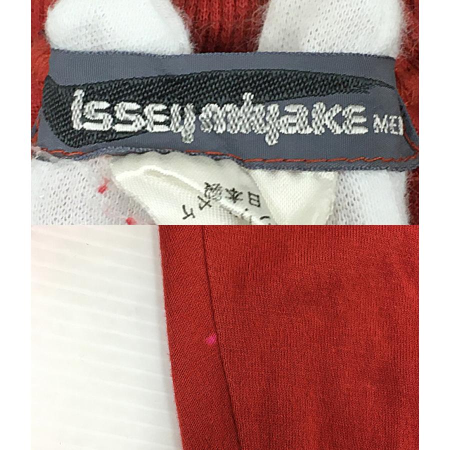 イッセイミヤケ メン コットンサルエルパンツ 筆タグ レッド 80s