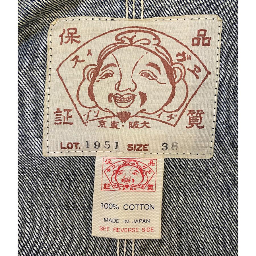 エヴィス カバーオール LOT1951 インディゴブルー メンズ SIZE 38