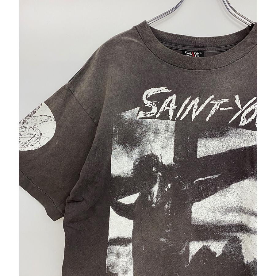 セントマイケル 半袖Tシャツ ヴィンテージ加工Tee 22SS メンズ SIZE L