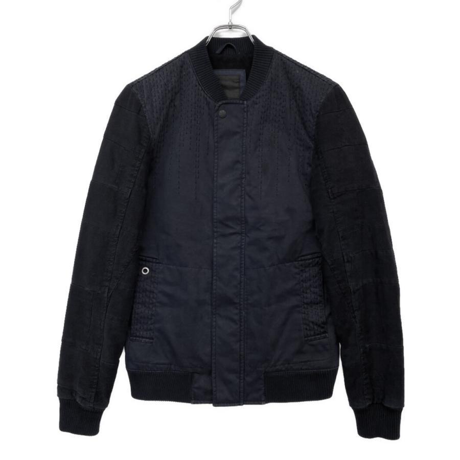 デンハム ジップブルゾン コットン ネイビー メンズ SIZE S DENHAM 