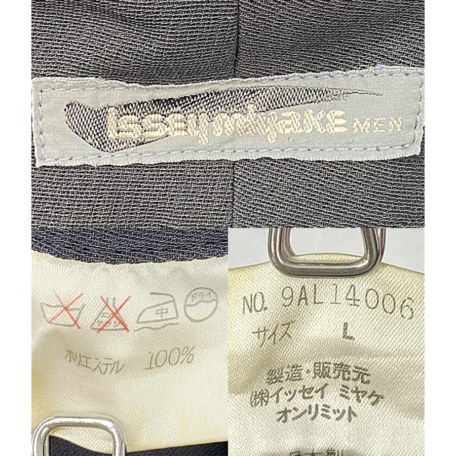 イッセイミヤケ メン プリーツパンツ 筆タグ 80s 9AL14006 メンズ SIZE