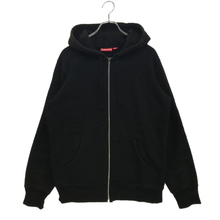 Supreme（シュプリーム） 14AW ロゴテープジップパーカー ブラック 