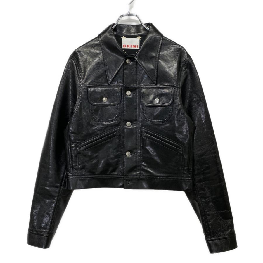 オリミ ジャケット leather cropped blouson ブラック メンズ SIZE 2