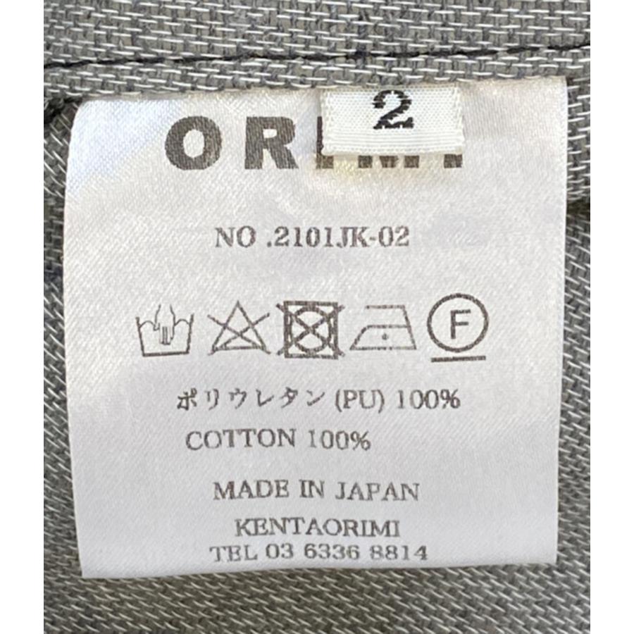 オリミ ジャケット leather cropped blouson ブラック メンズ SIZE 2