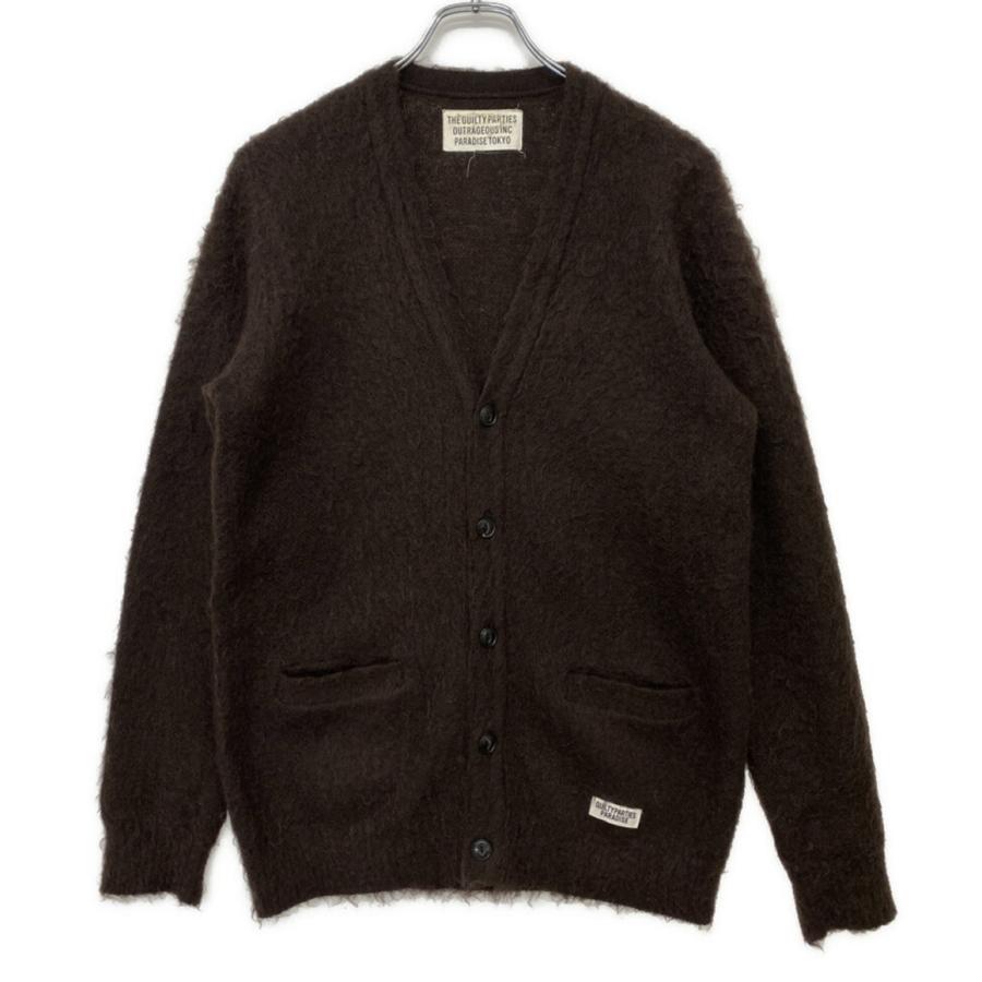ワコマリア  18AW  18FW-WMK-KN19 ウールモヘアカーディガン メンズ S WACKO MARIA（ワコマリア） 18FW-WMK-KN19 ウールモヘアカーディガン