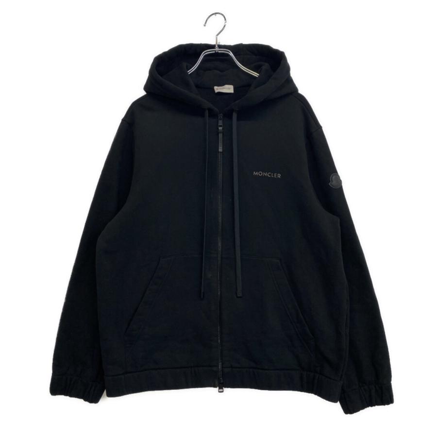 MONCLER（モンクレール） パーカー zip cardigan スウェット ブラック
