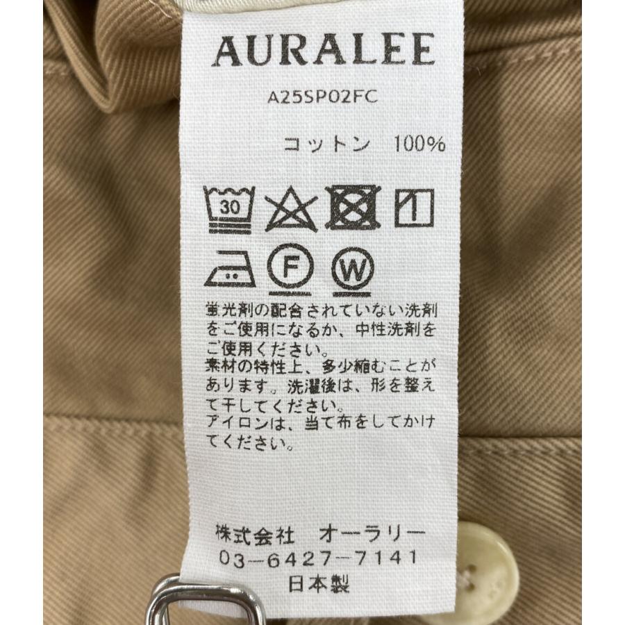 オーラリー パンツ 25SS WASHED FINX CHINO ONEーTUCK PANTS A25SP02FC メンズ SIZE 5 AURALEE 中古の画像