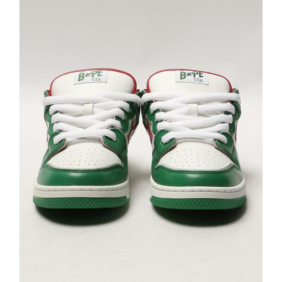 美品 アベイシングエイプ スニーカー BAPE SK8 STA BOLD #1 GREEN 