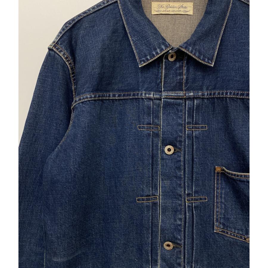 REMI RELIEF USED加工 デニムジャケット 1st 大戦 レミレリーフ デニムジャケット 1st 大戦モデル メンズ SIZE L REMI