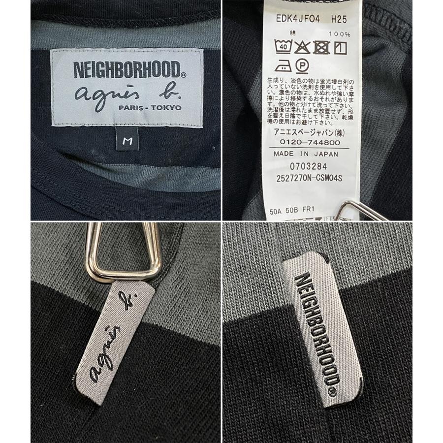 agnes b.（アニエスベー） ネイバーフッド 半袖Tシャツ BODER