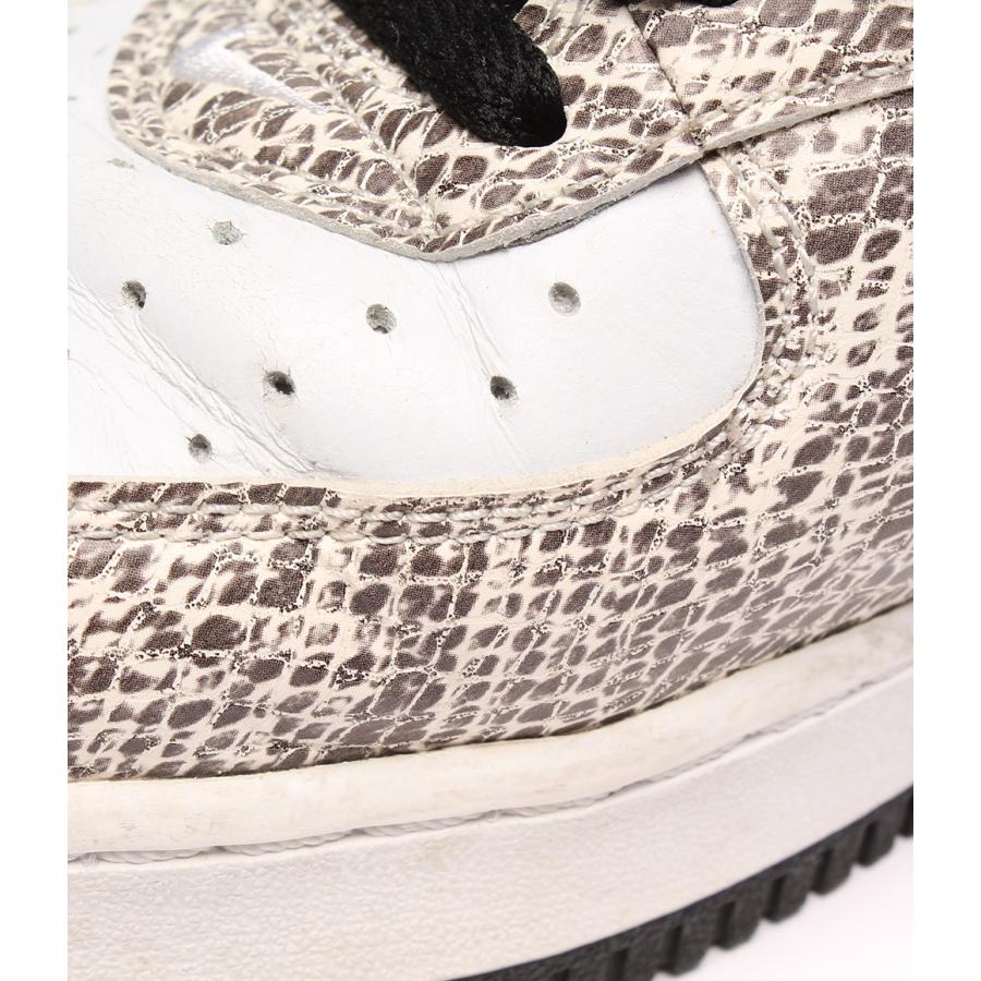 復刻 18's NIKE AIR FORCE 1 LOW COCOA SNAKE 白蛇 845053−104