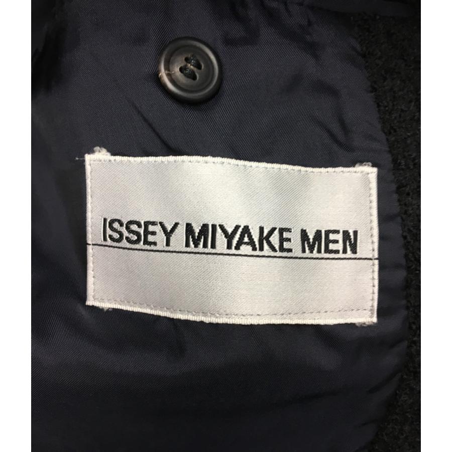 イッセイミヤケ メン パイルマオカラージャケット ブラック 97aw イッセイミヤケ メン パイルマオカラージャケット ブラック 97aw