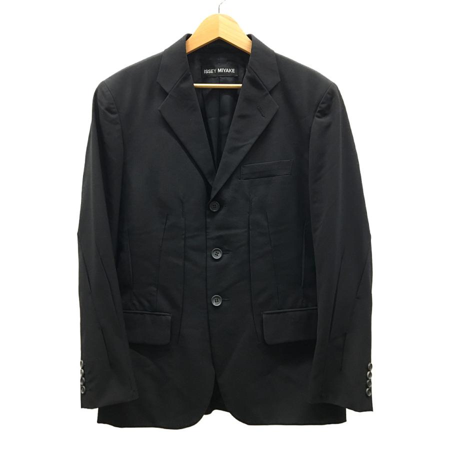 イッセイミヤケジレ イッセイミヤケ マルチダーツジャケット 16ss ME61FD173 メンズ SIZE M