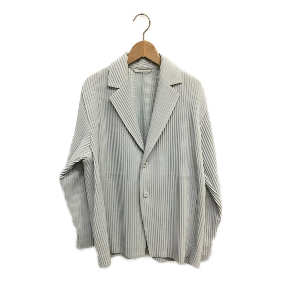 美品 オム プリッセ イッセイミヤケ テーラードジャケット プリーツ TAILORED PLEATS 2 PLATINUM HP01JD212  19SS メンズ SIZE S ISSEY MIYAKE HOMME PLISSE 中古 : 870110454 : rehello by  BOOKOFF 