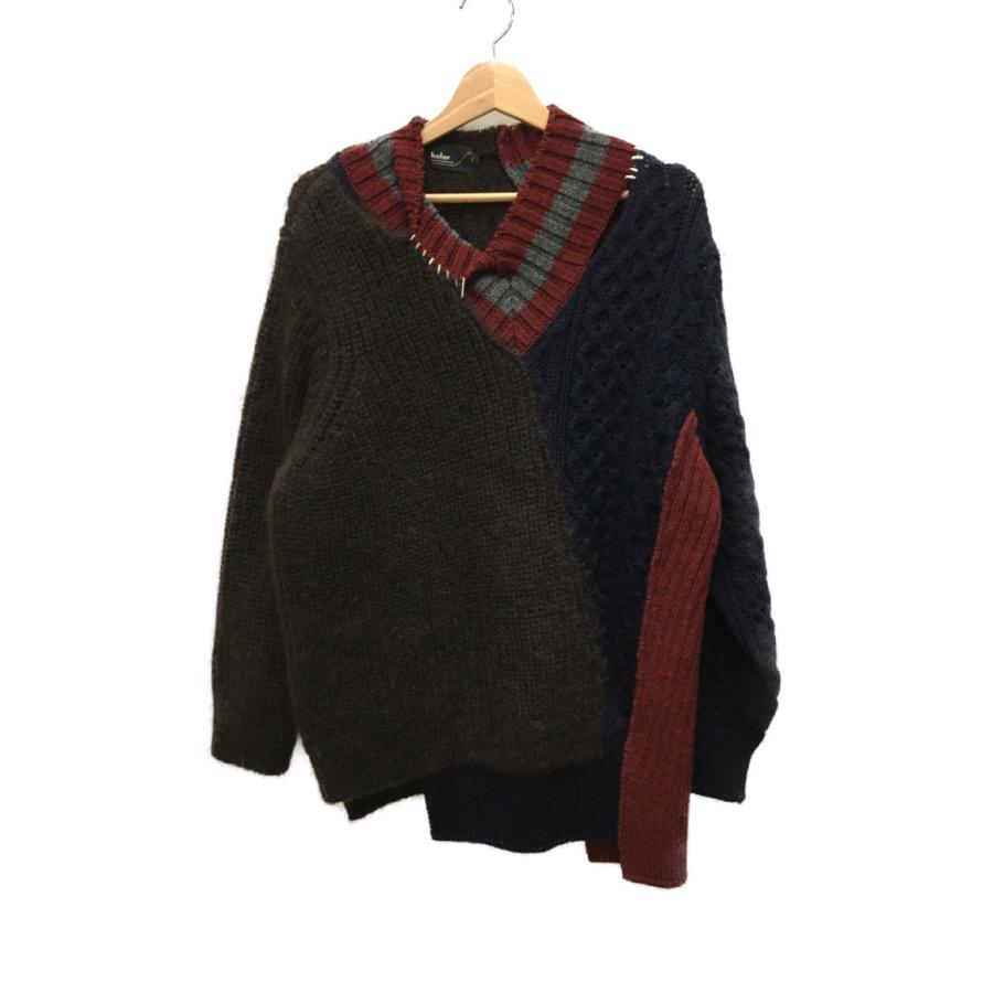 カラー 2020AW クレイジーパターンニット 20AW 20WCM-N01301 メンズ  