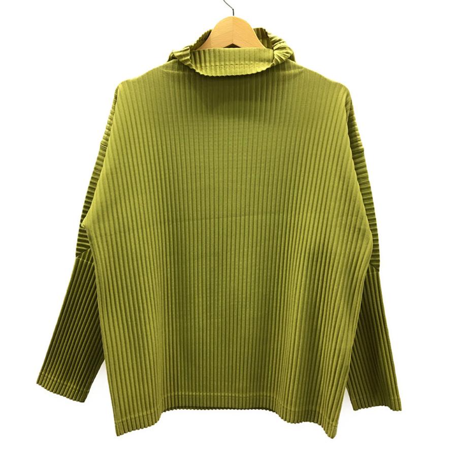 美品 オム プリッセ イッセイミヤケ 20aw プリーツハイネックロング 