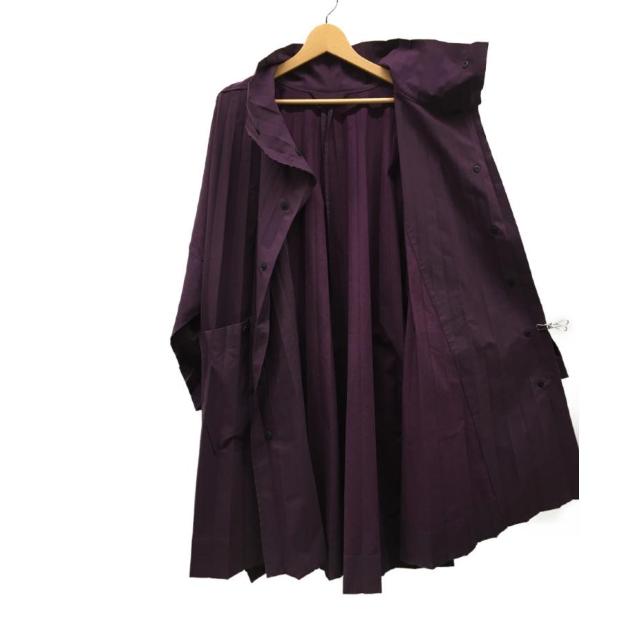 オム プリッセ イッセイミヤケ エッジコート イカコート プリーツ加工