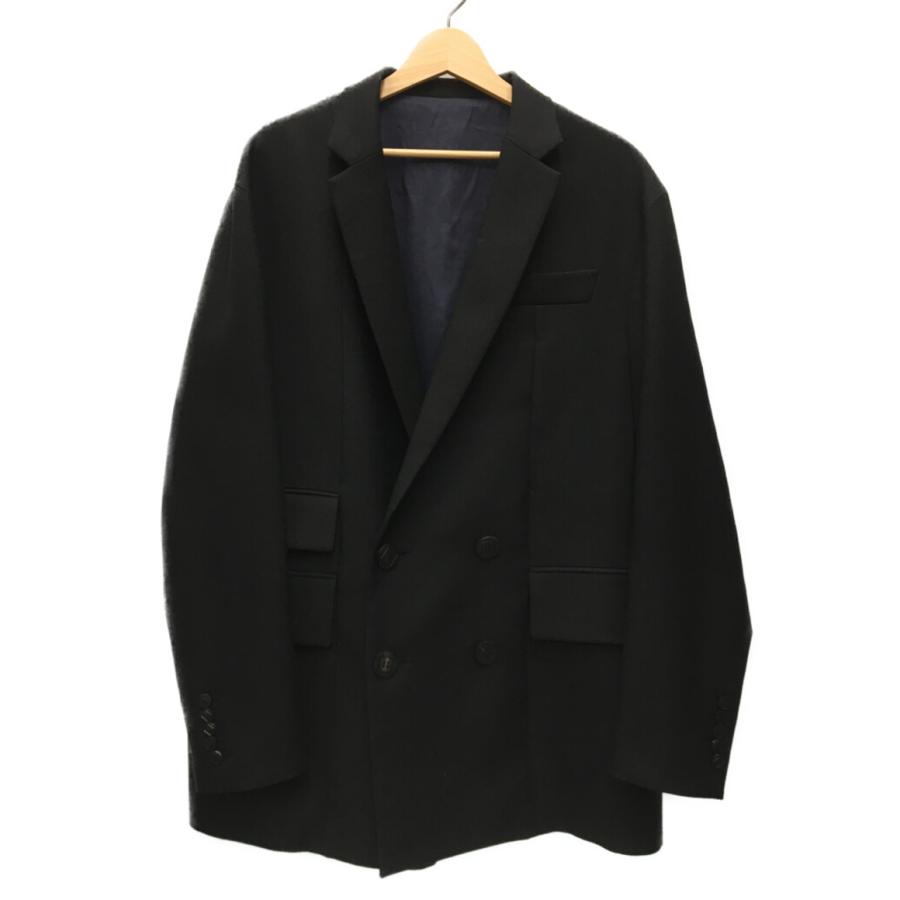 美品 ウーヨンミ 20AW ピーコート Pコート ジャケット ブラック JKWY-M