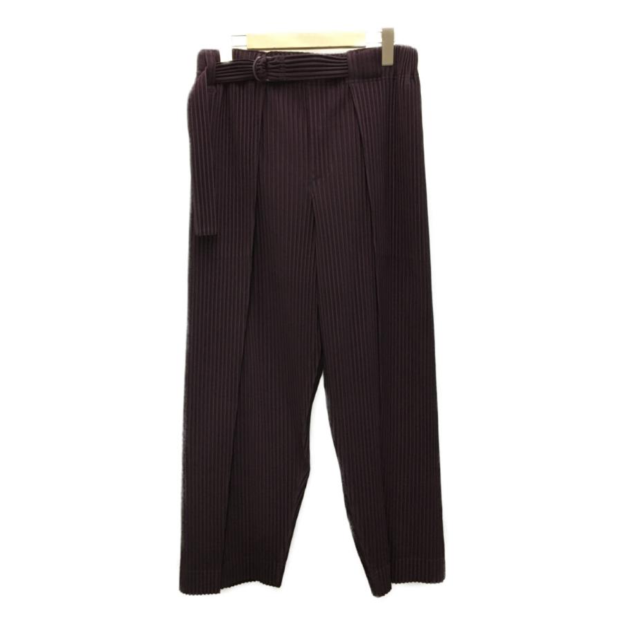 ISSEY MIYAKE ブラウン プリーツパンツ Mサイズ ISSEY MIYAKE ブラウン プリーツパンツ Mサイズ ウィメンズ