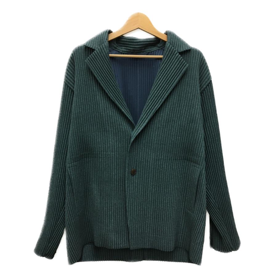 美品 オム プリッセ イッセイミヤケ 21SS WOOL LIKE LIGHT プリーツ