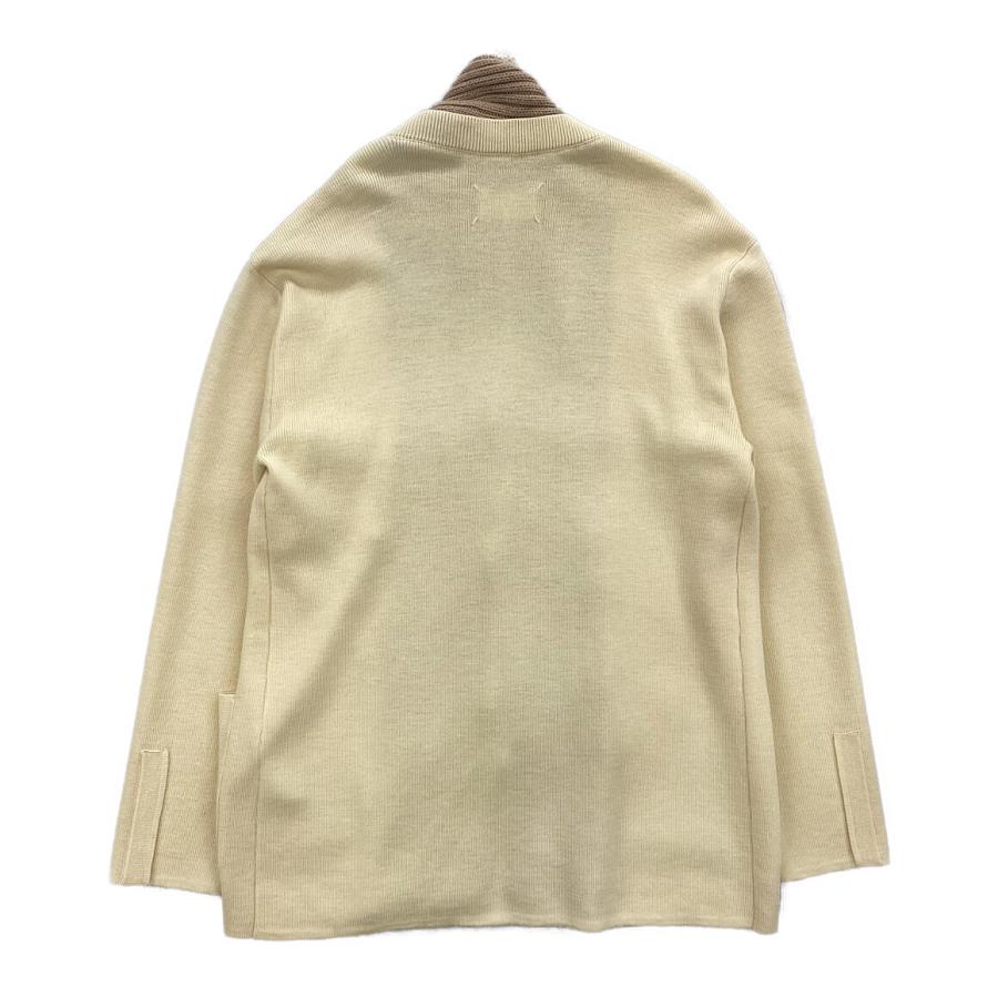 メゾンマルジェラ カーディガン トロンプルイユ レイヤード 17aw