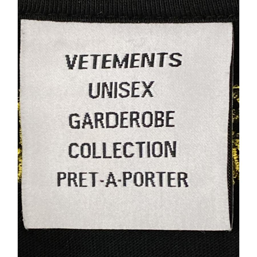 美品 ヴェトモン 半袖Tシャツ ワールドツアーロゴ UE52TR270G XS  