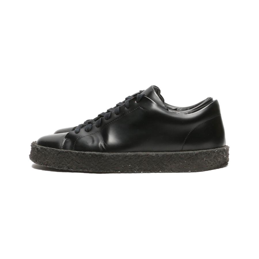 ジルサンダー スニーカー BLACK LACE-UP PLATFORM BOOTS メンズ