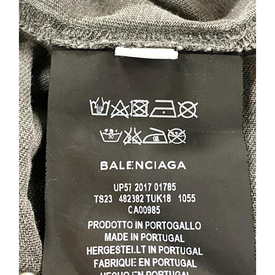 balenciaga グレー 半袖Tシャツ balenciaga グレー 半袖Tシャツ