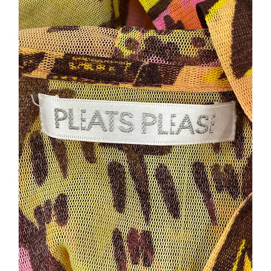 PLEATS PLEASE イッセイミヤケ激レア⭐️恐竜 夏秋パーカー
