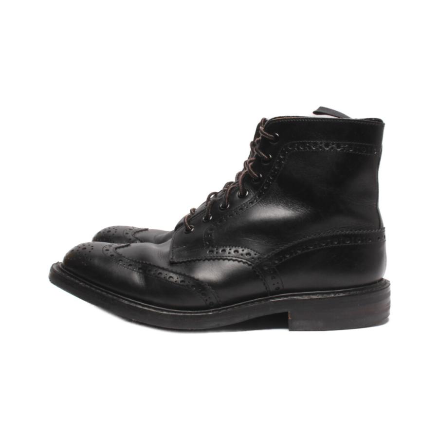 トリッカーズ カントリーブーツ malton BLACK メンズ SIZE 8 TRICKER