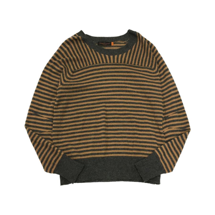 美品 アンダーカバー カシミアニット Cashimere Striped Knit 2007AW 
