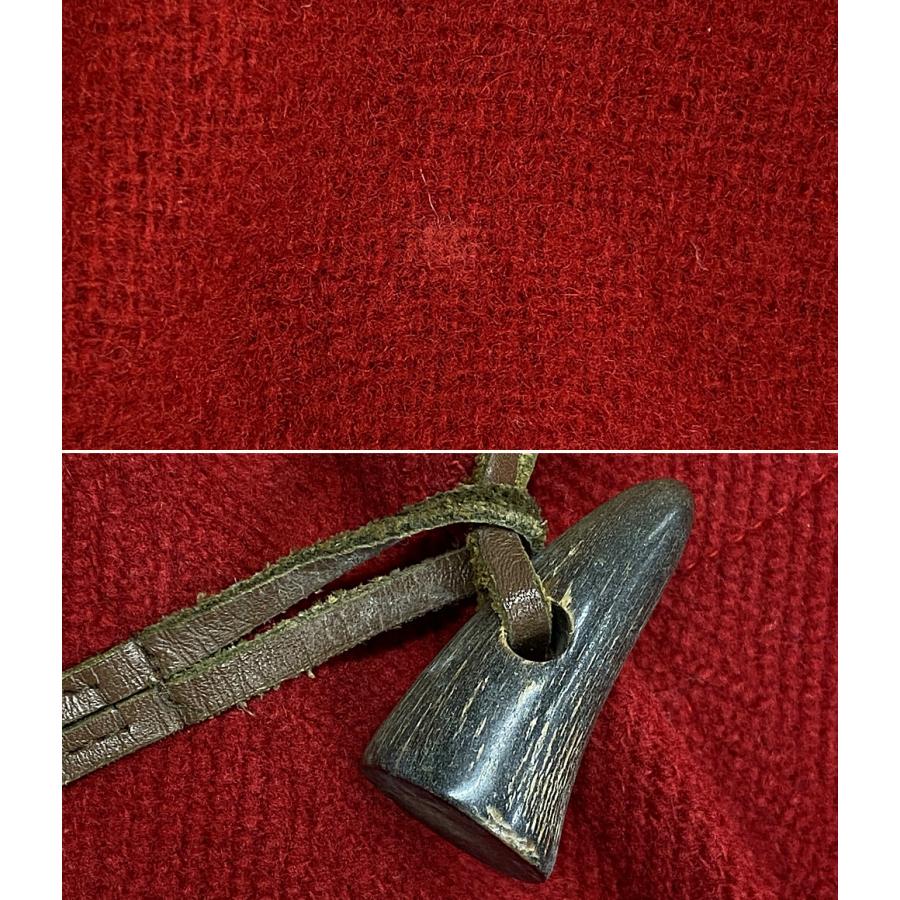 グレンフェル ダッフルコート レッド レディース SIZE 34 Grenfell